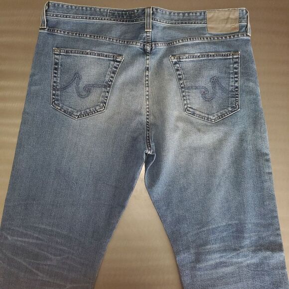 AG Adriano Goldschmied The Graduate AG-ED Tailored Leg Denim Blue Jeans size 38 - Picture 4 of 14